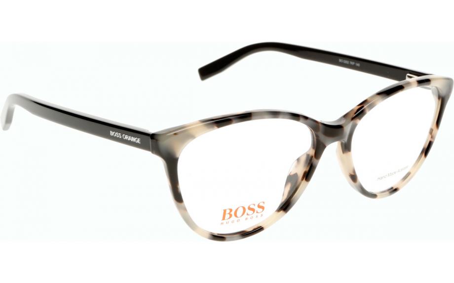 hugo boss glasses orange