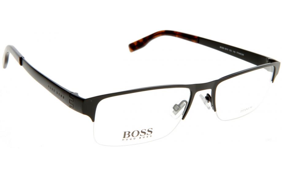 hugo boss glasses titanium