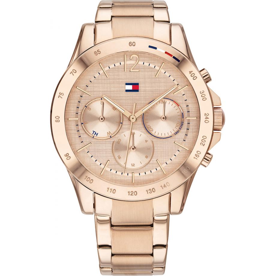 tommy hilfiger watches women's rose gold
